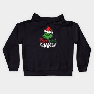 Merry Grinchmas Kids Hoodie